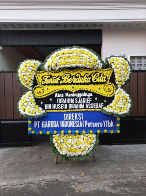 Papan Bunga Duka di Gandurejo