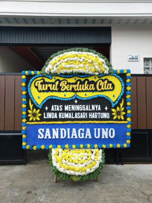 Papan Bunga Duka di Gandurejo
