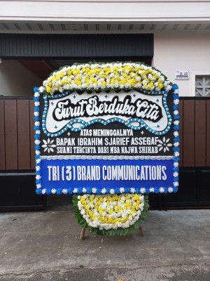 Papan Bunga Duka di Gandurejo
